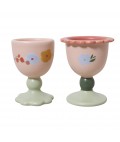 Robert Gordon | Set of 2 Egg Cups | Flower Market